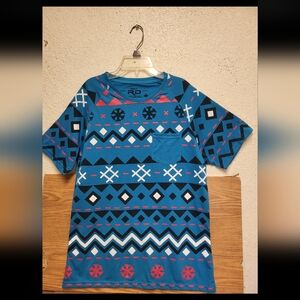 Retro Distirkt Tribal T-Shirt Men Size XL